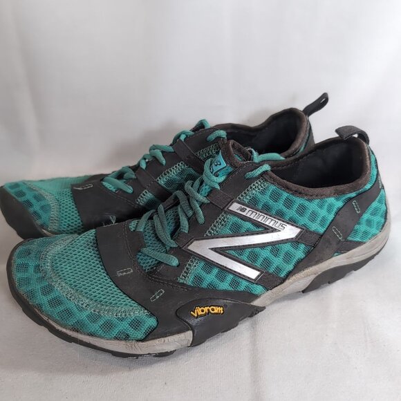 New Balance Shoes - New Balance Vibram Minimus 10v1 WT10CG Teal Blue Gray Women's 10 B Running Shoes